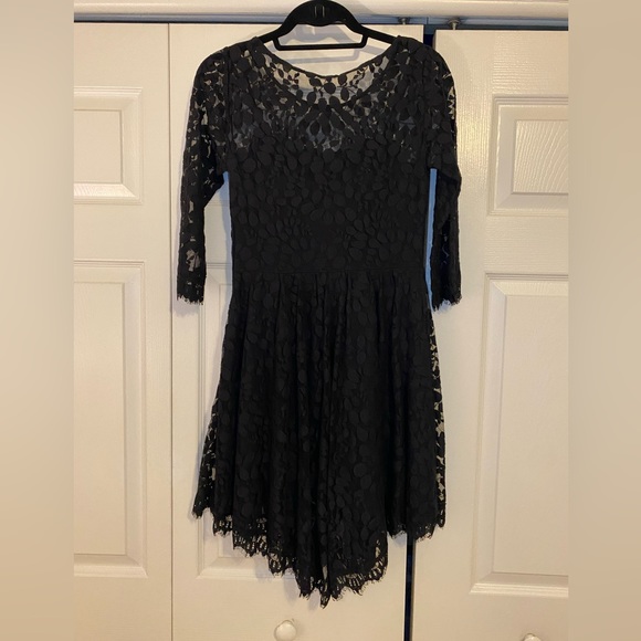 Free people black lace dress - Picture 2 of 2